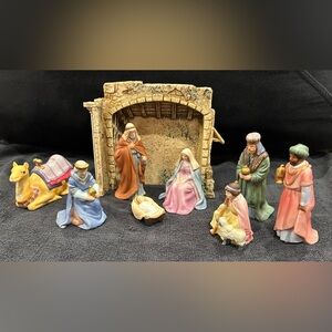 Avon O Holy Night Porcelian Nativity Collection